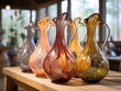 Murano style vintage decorative glass vase picture AI Generated art