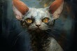 picture of spayed cat. Generative AI