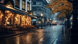 Fototapeta Londyn - Beautiful views of European streets