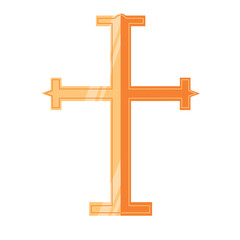 Sticker - catholic cross religious