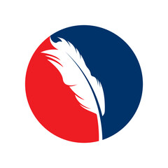 Sticker - Quill pen logo