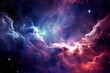 Astounding space wallpaper featuring a spectacular cosmic background. Generative AI