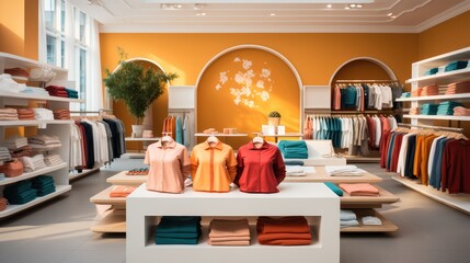 Poster - Apparel store.