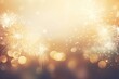 © MdKamrul - Gold Vintage Fireworks and bokeh on New Year's Eve and copy space.