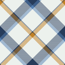 Plaid Pattern Vector. Check Fabric Texture. Seamless Textile Design For Clothes, Paper Print.