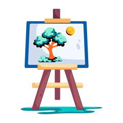 Poster - Tree Painting