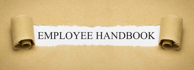 Canvas Print - Employee Handbook