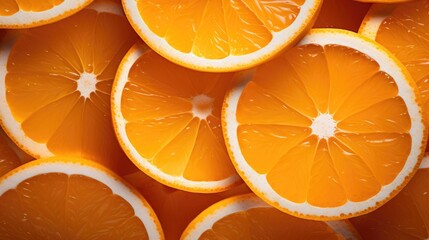 orange sliced background