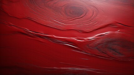 Sticker - A bold, crimson canvas adorned with a mesmerizing, fluid design evokes passion and provokes contemplation in this abstract masterpiece