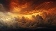Dramatic Skies Unleashing Nature's Fury: A Symphony of Colors and Chaos - Generative AI
