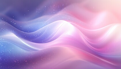 Wall Mural - pastel and glow particle glitter  waves ,abstract background soft light 