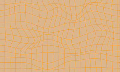 Wall Mural - abstract retro orange background