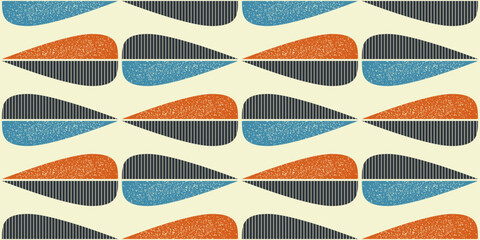 Aufkleber - Sharp icicles in the form of two parts. Abstract wallpaper made of elongated colored shapes. For print, background, wallpaper, seamless surface, pillows, notebooks.