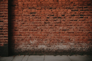  Background of brick wall texture. Old brick wall texture. Brick wall background.. Generative AI
