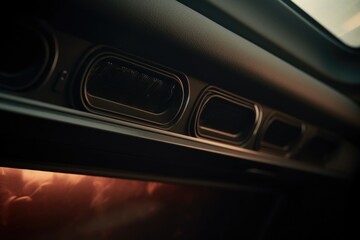 Poster - Car Dashboard Close Up