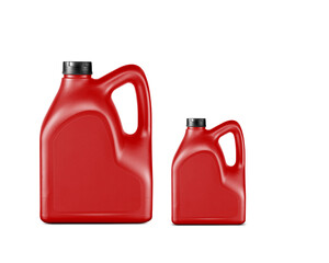 Red Plastic Gallon for Oil Separator PNG transparent