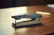stapler on table. Generative AI