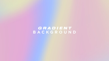 Poster - 16:9 dreamy pastel liquid waves. soft tender gradient motion. vivid three tone gradation background 