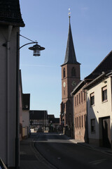 Wall Mural - Kirche St. Sebastian in Wenigumstadt