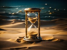Golden Sands Of An Hourglass Slowly