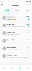 Messaging Platform, Message Program, Chat Design, Calling Mobile and Calls App UI Kit Template