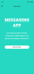 Messaging Platform, Message Program, Chat Design, Calling Mobile and Calls App UI Kit Template
