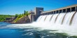 © Emran - Hydroelectric dam generating green energy from flowing water.