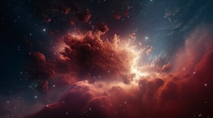 Wall Mural - abstract space background. galaxies, nebula and stars in space.
