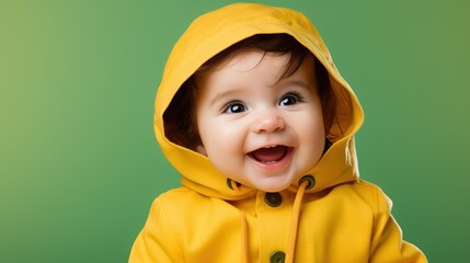 Wall Mural - Baby laughing