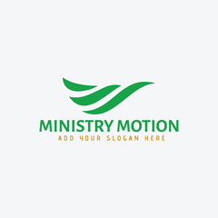 church ministry logo design vector format