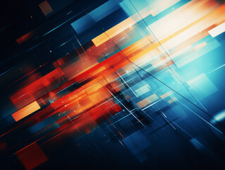 Wall Mural - abstract technology   background