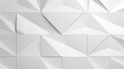  Abstract white triangle background