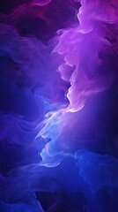 Poster - Abstract smoke background. Design element for graphics artworks. Digital collage.