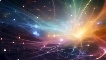 Wall Mural - unearth the secrets of the universe as psychedelic visuals unveil the interconnectedness of all thin