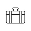 travel suitcase icon vector illustration