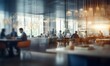 © Rax Qiu - an abstract image of a busy office in daily operation
