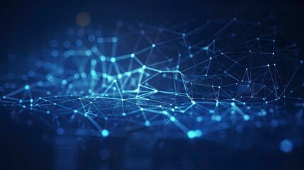 Abstract concepts of cybersecurity technology and digital data protection.