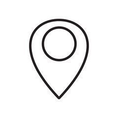 location icon vector point illustration 