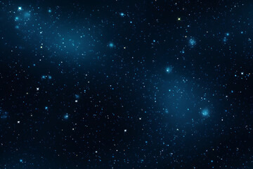 Wall Mural - seamless texture and full-frame background of starry night sky and outer space. neural network gener