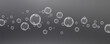 Realistic soap vector bubbles png isolated on transparent background. The effect of falling and flying bubbles. Glass bubble effect.	
