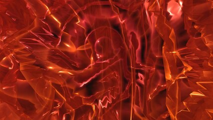Poster - Abstract dark glowing futuristic background animation