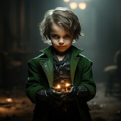 Baby Joker with light