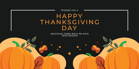 thanksgiving day banners design.