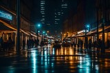 Fototapeta Londyn - city at night