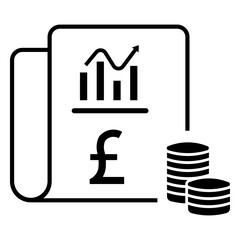 Wall Mural - balance sheet