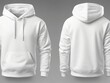 © Momo - White Hoodie Mockup - Perfect for Showcasing Your Hoodie Design and Clothing Creations