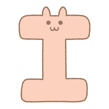 cat Zoo Alphabet with cute Animal cartoon Doodle pastel color  for kids education invitation card nursery poster