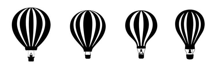 Wall Mural - illustration of air balloon