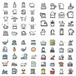 © Gabri - Home Icons: Washing Machine, Hob, Vacuum Cleaner, Kitchen Appliances, and More