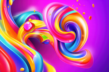 Wall Mural - a pastel-colored background with a subtle, soft pattern, creating a soothing and calming atmosphere,